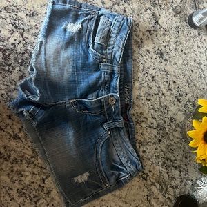 Cut Off Jean Shorts